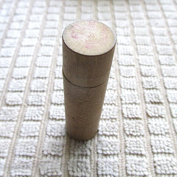 Antique Wooden Sewing Needle Holder - Picture 1 of 7